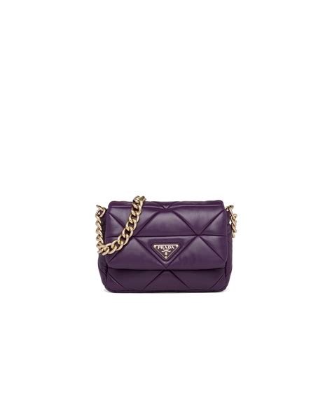 prada violet bag|Prada recycled bags.